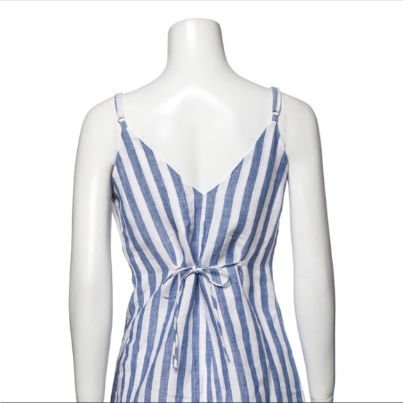 Reformation Kauai linen stripe mini dress - Picture 3 of 11